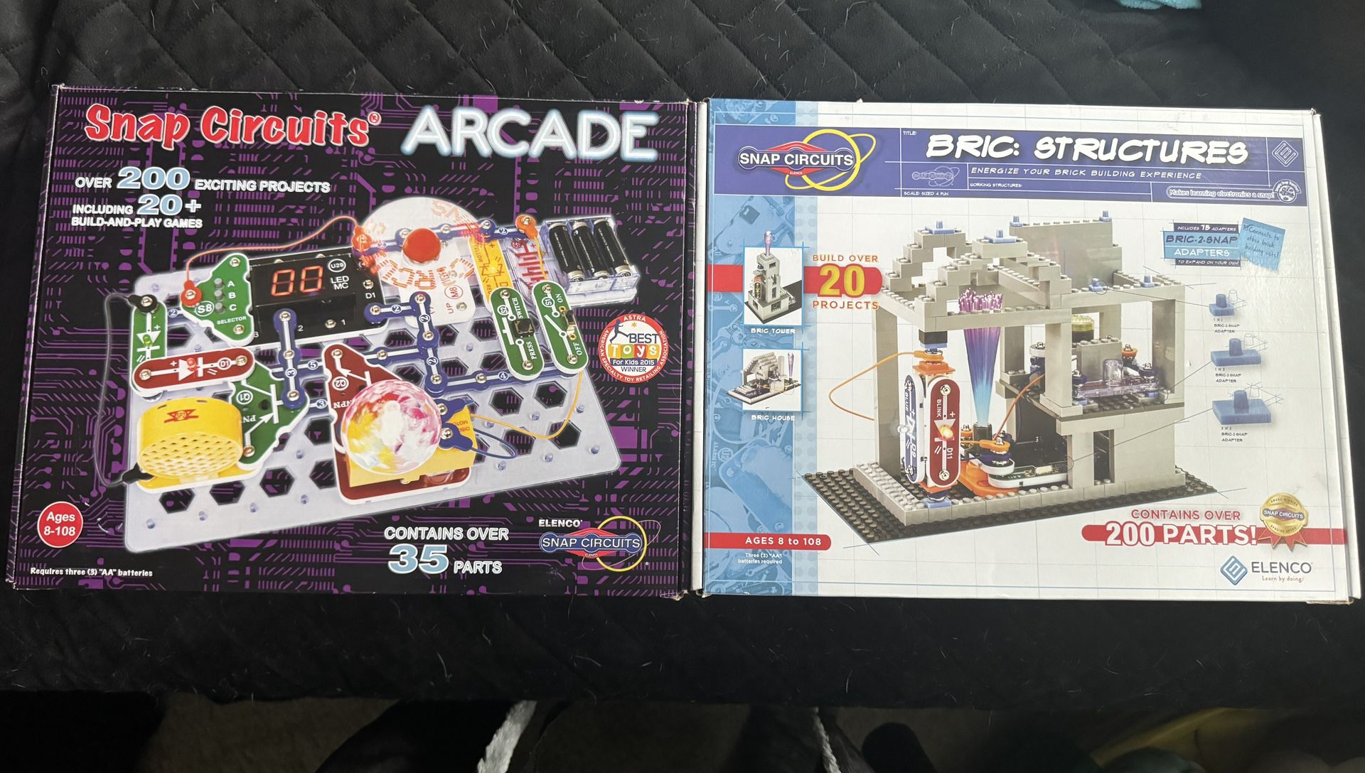 2 Snap Circuit Sets (Arcade & Bric) STEAM