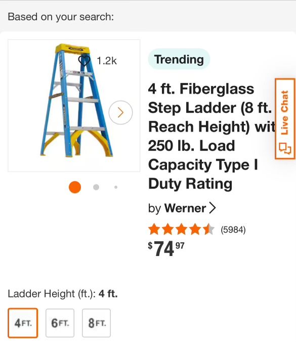 Ladder 4ft