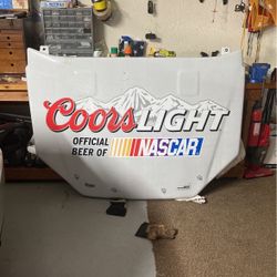 NASCAR, Coors, Hood, Racing, Bar, Beer, Man cave, Sign