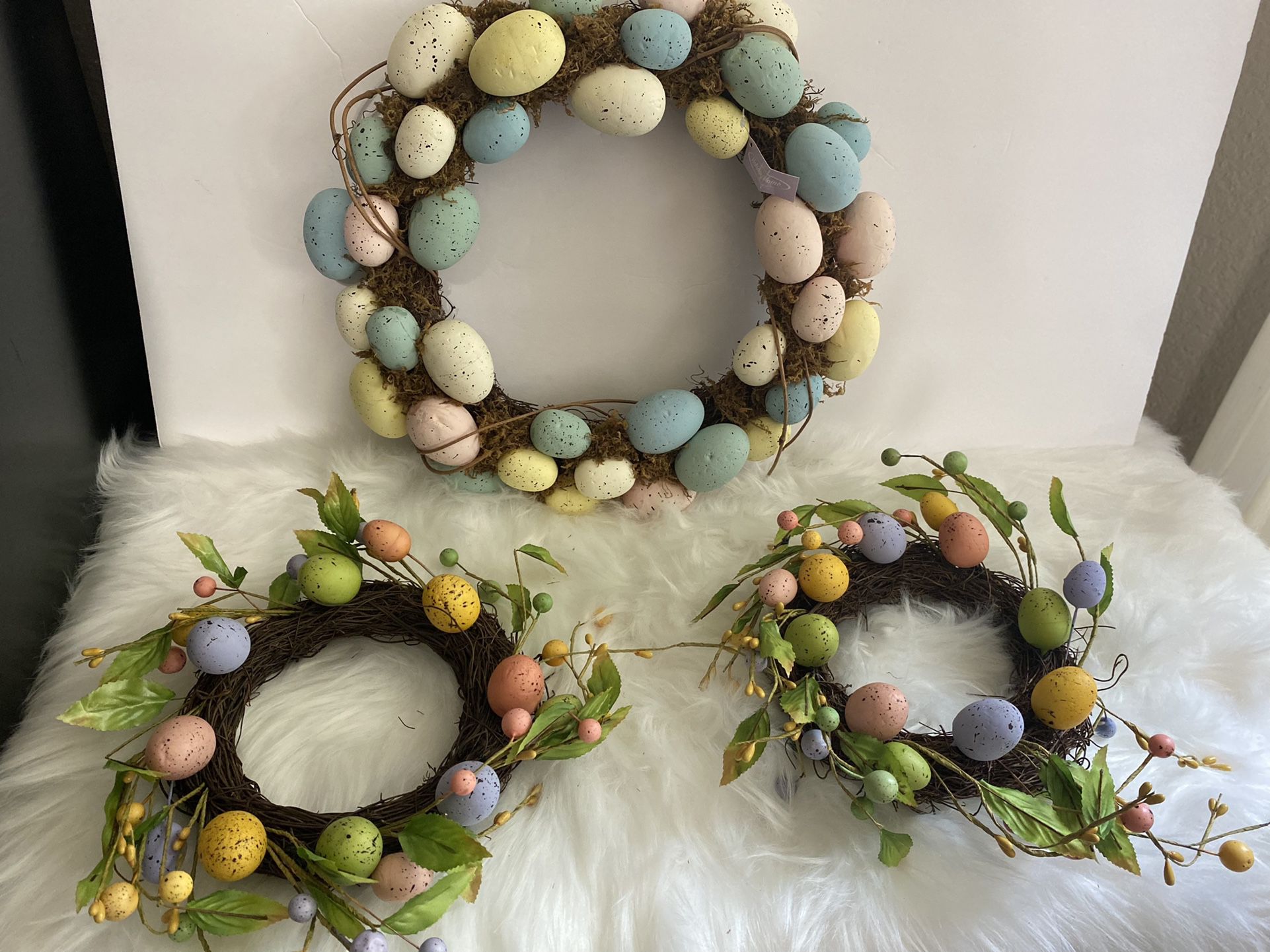 Easter Egg Wreath Set Of 3