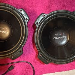 2 12" Kenwood Sub 100 Cash