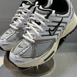 NIKE AIR PEGASUS 2K5 “WHITE BLACK METALLIC SILVER”