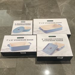 Servappétit Stoneware Baker Kitchen Ovenware Set 
