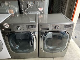 LG Gas Washer Dryer Set