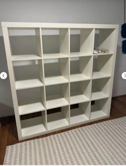 IKEA Kallax 4x4 Shelf Unit white