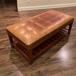 Premium Crate&Barrel cushioned Ottoman, Table, Bench 