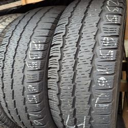 MATCHING PAIR (2) Continental 235 65 16 C TIRES !!!