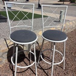 Gray Bar Stools 