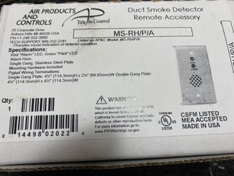 MS-RH/P/A - APC REMOTE ALARM 