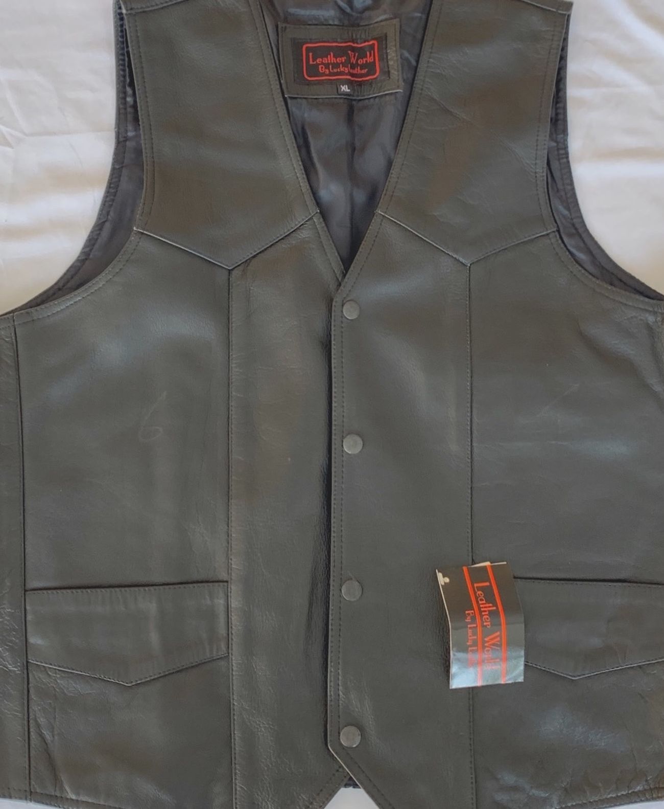 New Black Vest size XL