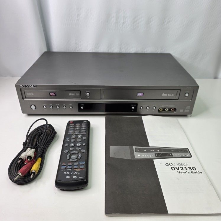 GO VIDEO VCR/DVD COMBO.