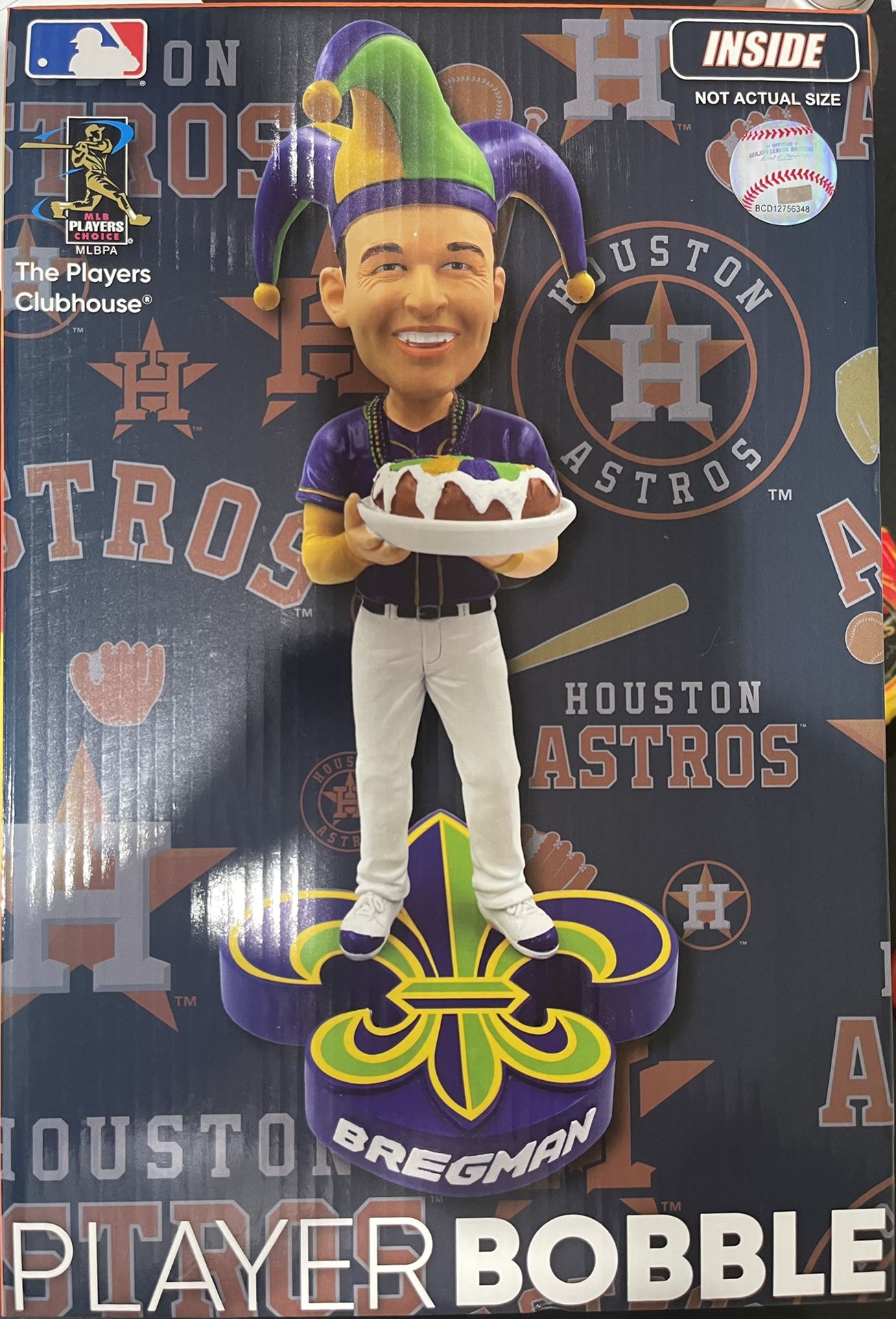 Alex Bregman Mardi Gras Astros Bobblehead Of The Month