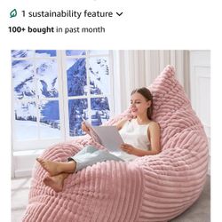 3 In 1 Giant Bean Bag Chair