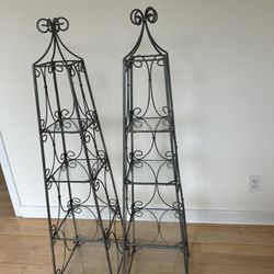 2 Small Etagere Or Shelving 