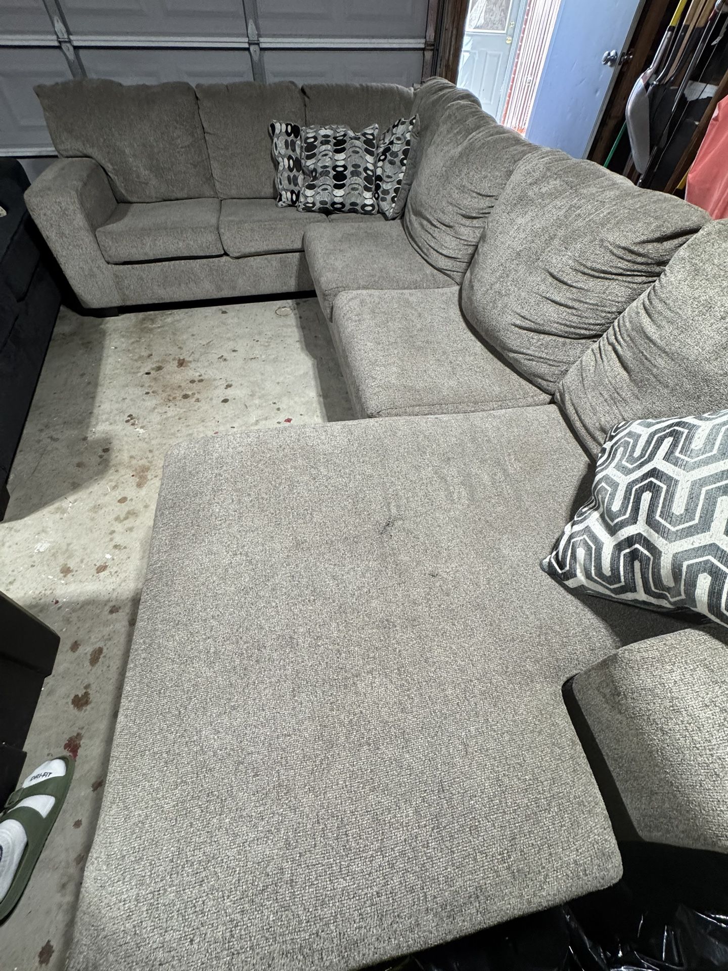 Sectional Grey Couch