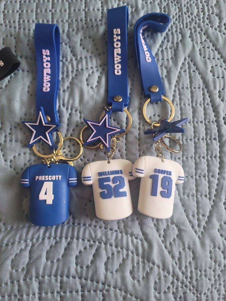Cowboys & SF49ers Key Chains