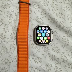 Apple Watch ULTRA Orange Alpine Loop