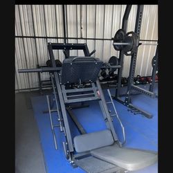 Leg Press Hack Squat Machine 