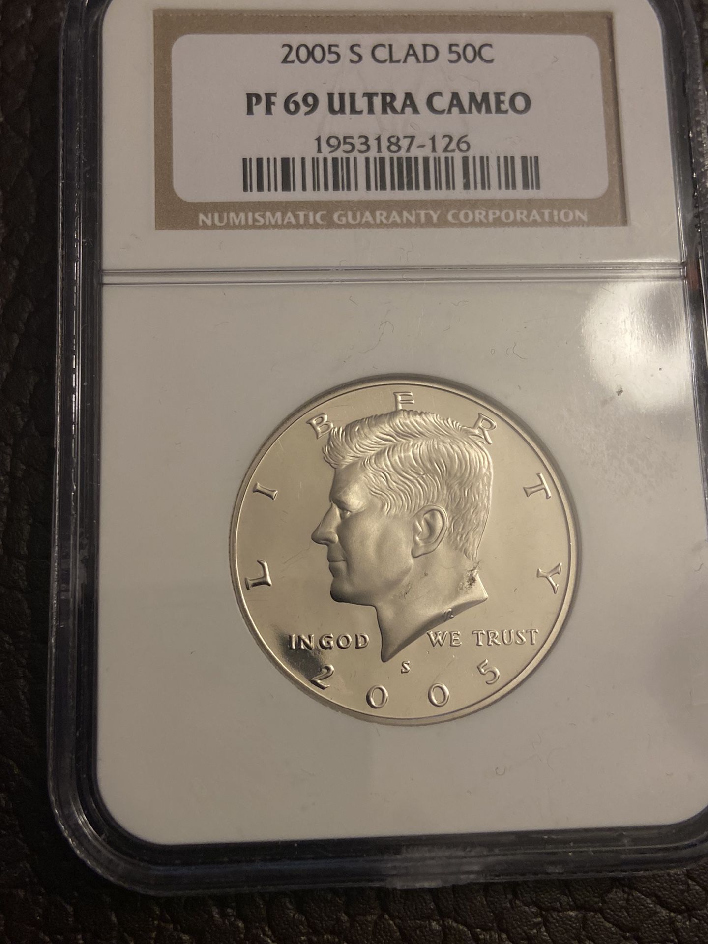 50 cents 2005 S PF 69