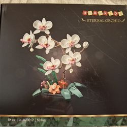 Hogokids Orchid Flowers 3D Puzzle Building Kit 581PCS Botanical Collect JK29012