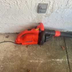 Working High Power Electrical Leaf Blower