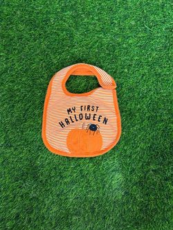 My First Halloween Bib