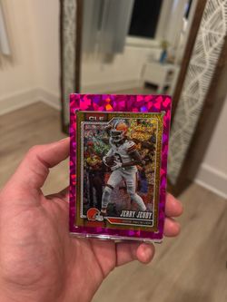 Jerry Jeudy Sandblast gold /50 Topps Flagship