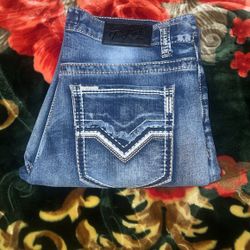 True Luck Bootcut Jeans Men 32 X 32