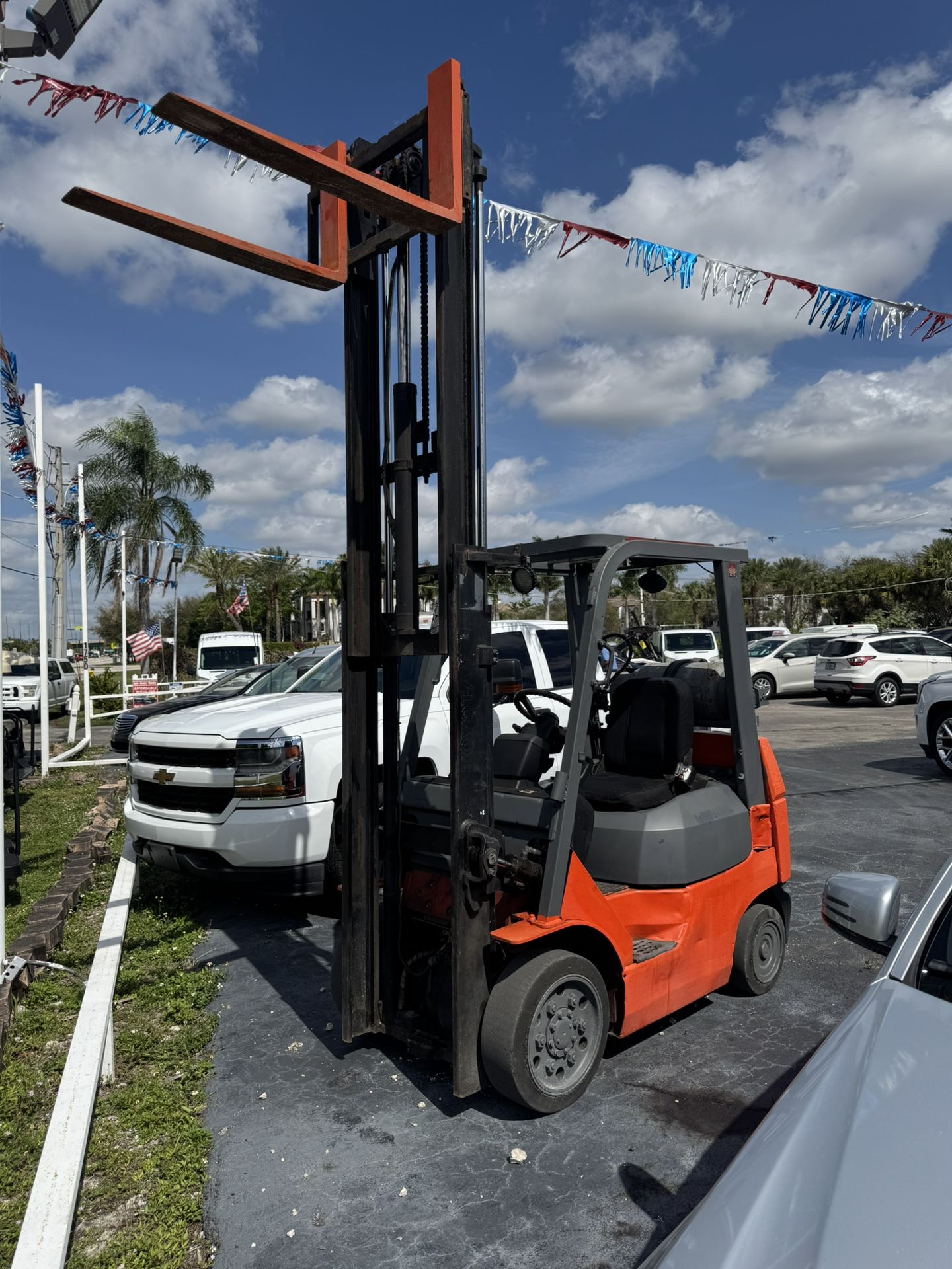 7FGCU20 TOYOTA PROPANE FORKLIFT
