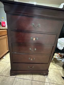 Cherry brown dresser