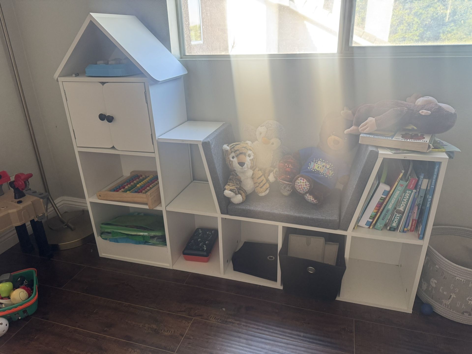 Kids Book Shelf / Toy Bin Organizer