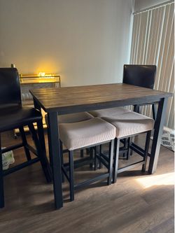 Table and chairs
