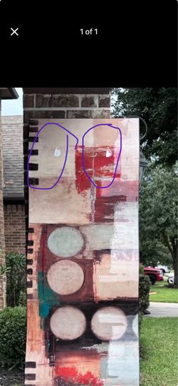 Abstract wall panel