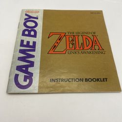 Nintendo Gameboy Legend of Zelda Links Awakening Instruction Booklet Manual ONLY