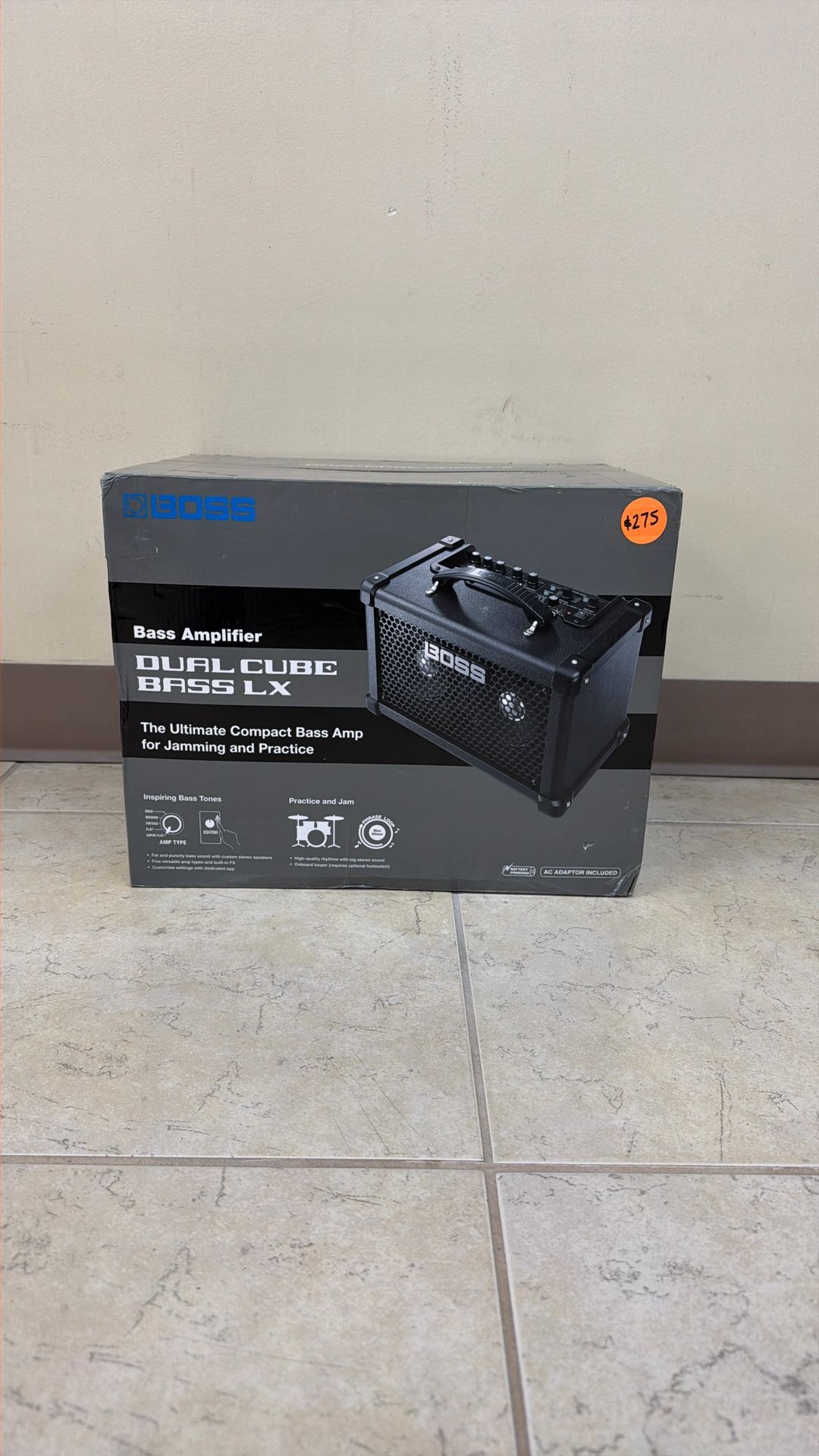 BOSS BASS AMPLIFIER DUAL CUBE BASS LX