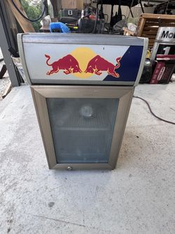 Red Bull Mini Fridge