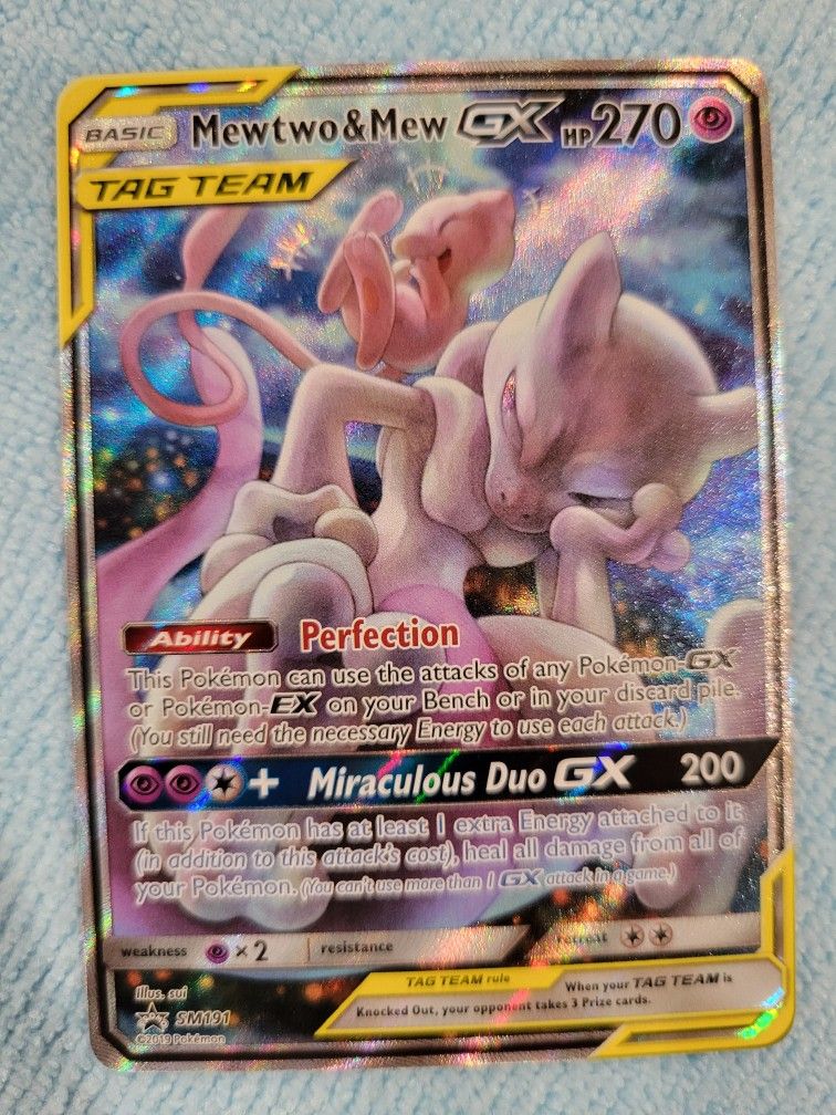 Pokemon Mewtwo & Mew Tag Team
