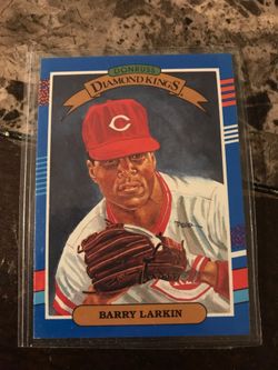 Barry Larkin 1990 Donruss Diamond Kings