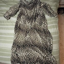 Cheetah Print Snuggie 