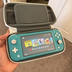 Nintendo Switch Lite with case