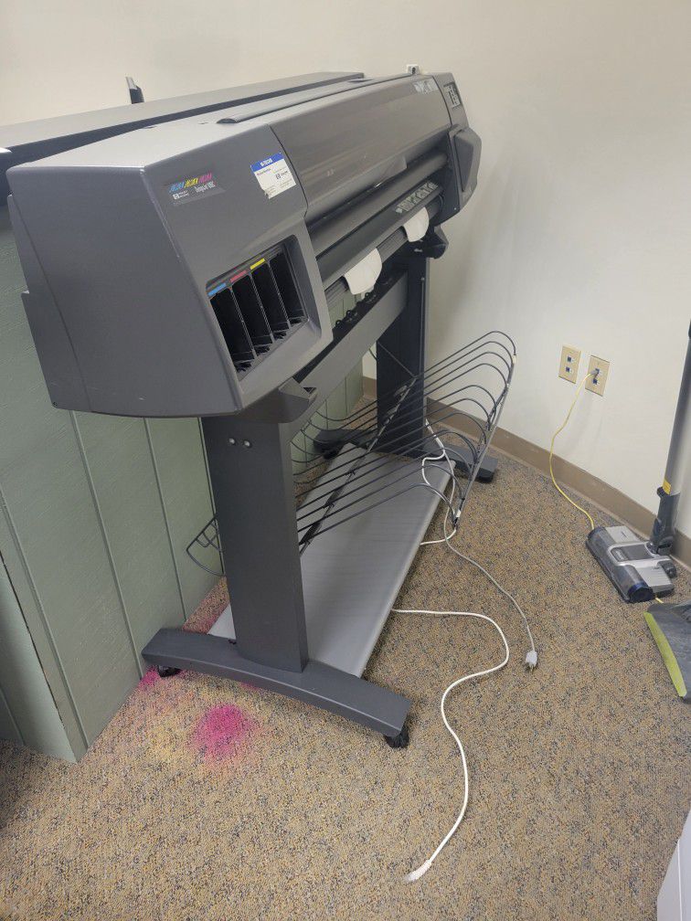 USED/NOT WORKING HP DESIGNJET 1050c PRINTER & STAND- $40 OBO