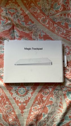 Apple Magic Trackpad 2 White Lightning Like New CIB with charging cable  OEM Apple Official