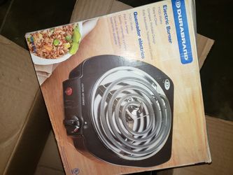 Single Stove burner and crock pot