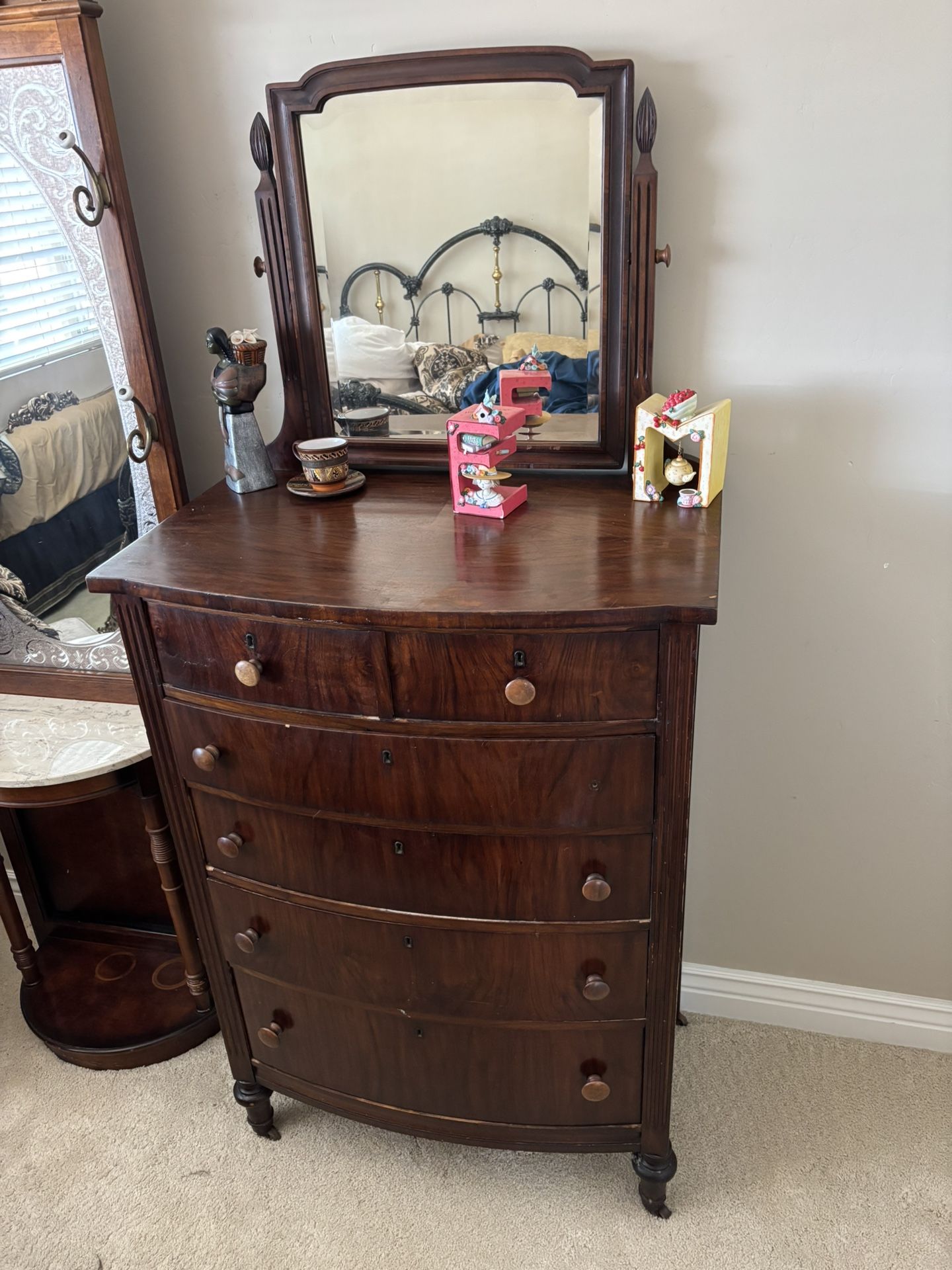 Dresser And Mirror