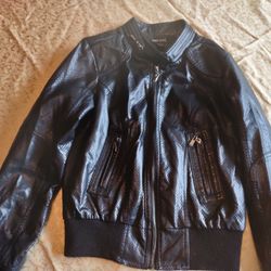 Girls Junior Leather Jacket