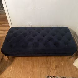 Dark Blue Holster Bench