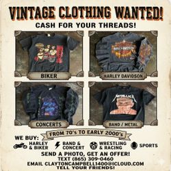 Buying Your Old Clothes!