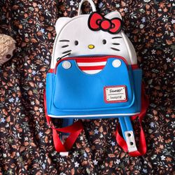 Universal Studios Hollywood Hello Kitty Loungefly Backpack 
