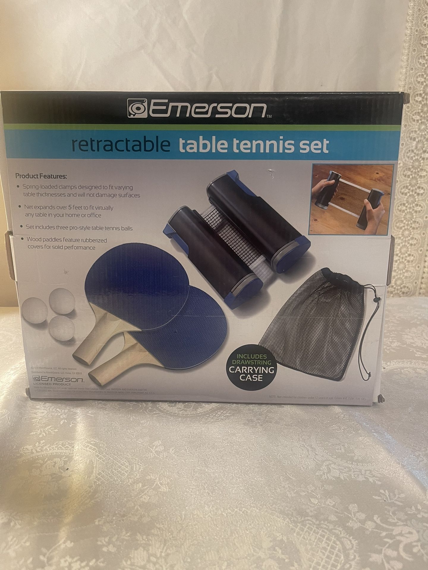 Table Tennis Paddle Set