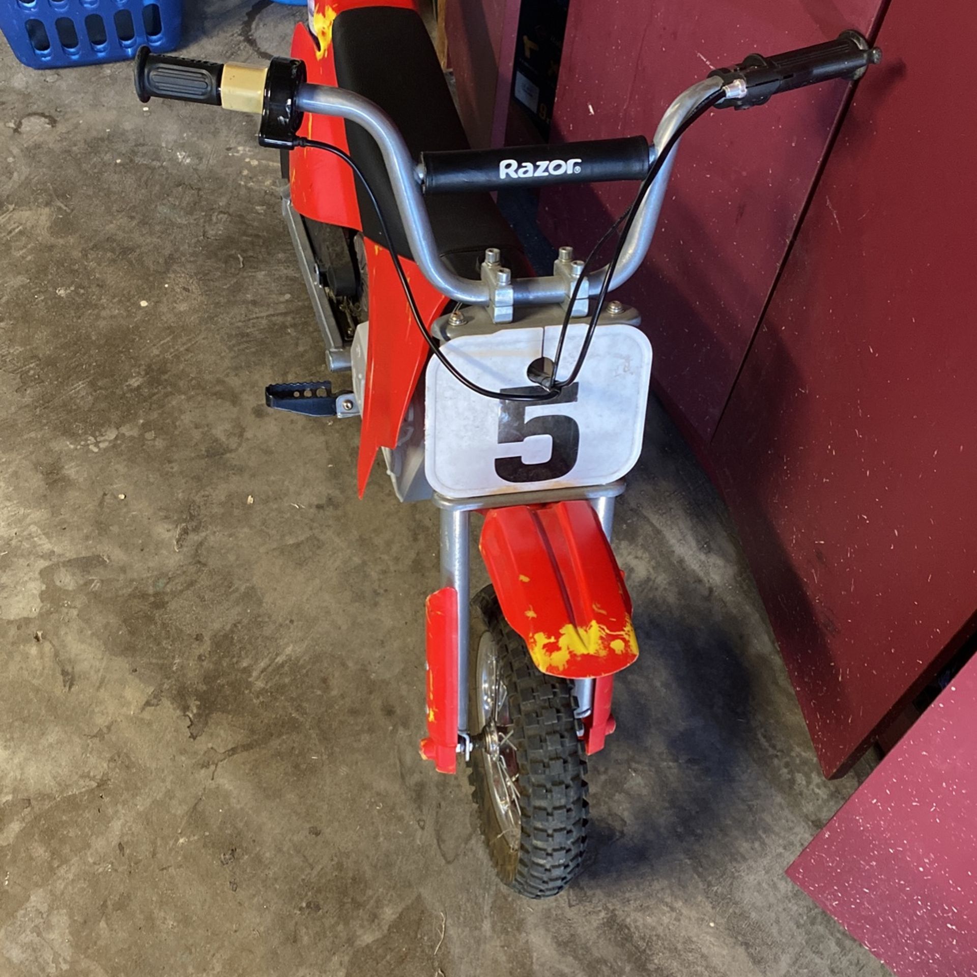 Razor zr350 electric dirt bike deals